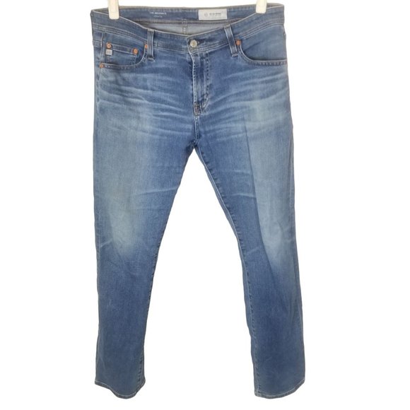 Adriano Goldschmied AG-Ed Mens 33R Blue Denim The - Picture 1 of 9